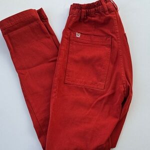Big Bud Press Vibrant Red Pencil Pants